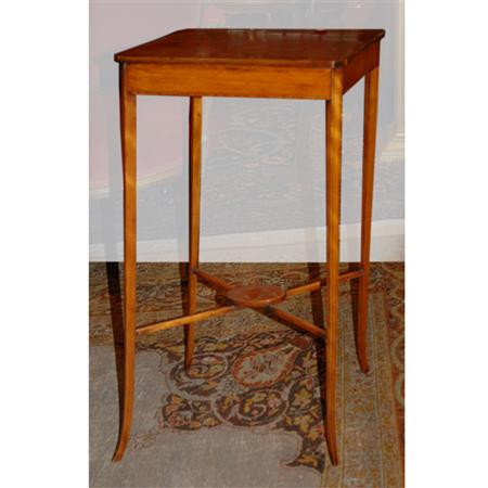 George III Satinwood Side Table
	  Estimate:$800-$1,200