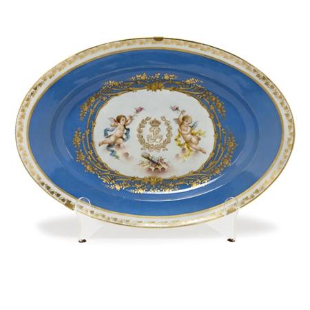 Sevres Porcelain Platter
	  Estimate:$600-$900