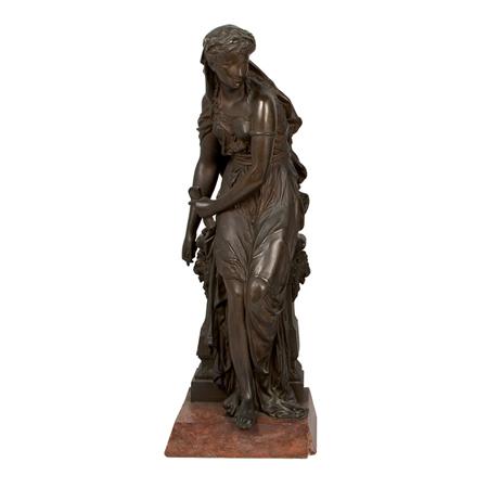 Bronze Figure of a Classical Woman  6a341