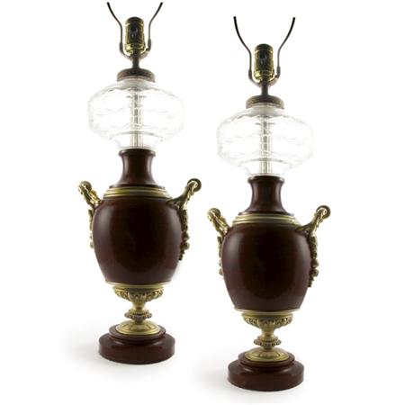 Pair of Louis XVI Style Gilt Bronze 6a346