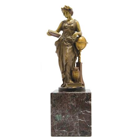 Bergman Cold Painted Bronze Allegorical 6a366