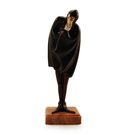 Art Deco Cold Painted Bronze and