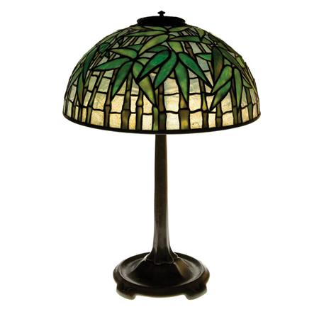 Tiffany Studios Bronze and Leaded 6a397