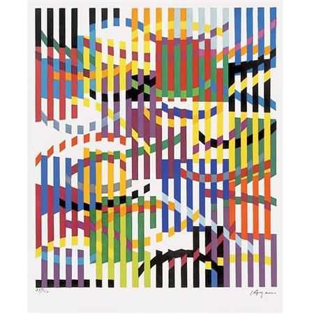 Yaacov Agam COMPOSITION Color 6a3de