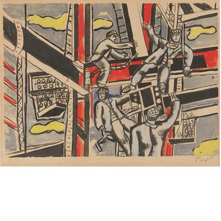 After Fernand Leger CONSTRUCTION 6a3e1