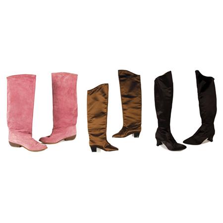 Three Pairs of Boots Estimate 100 150 6a4c7