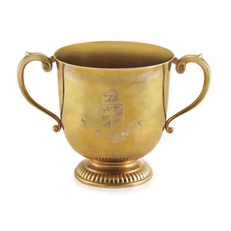Gold Trophy Cup, Shreve & Co.
	  Estimate:$5,000-$7,000