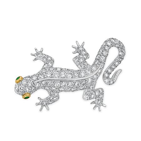 Diamond Lizard Brooch Tiffany 6a90f