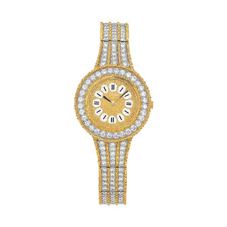 Gold and Diamond Wristwatch Gianmaria 6a944
