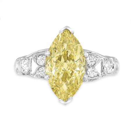 Fancy Intense Yellow Diamond and 6a966