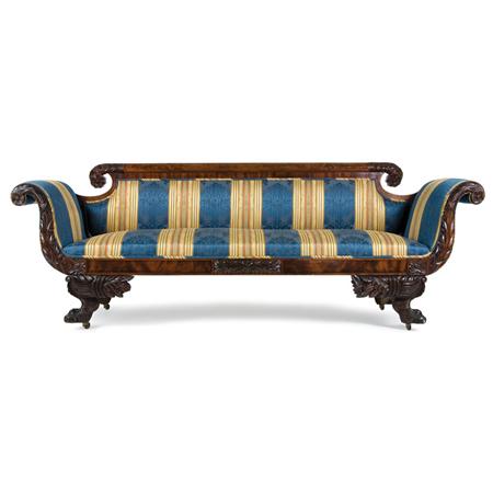 Classical Mahogany Upholstered 6a9fe