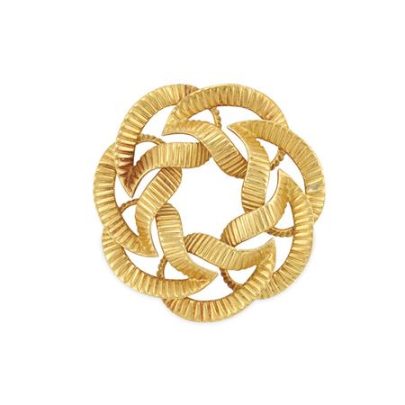 Gold Wreath Brooch Tiffany Co  6aa42