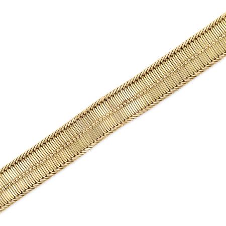 Gold Bracelet-Watch, Rolex
	  Estimate:$1,200-$1,800