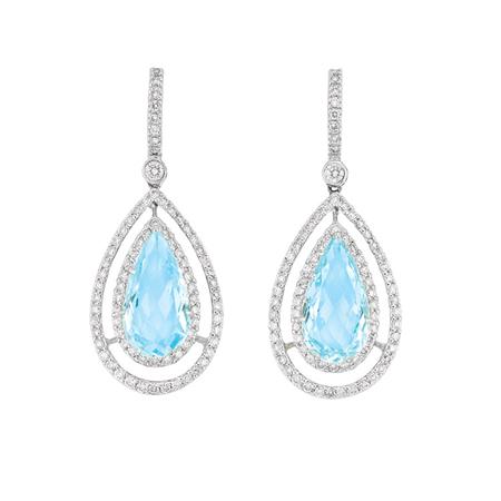 Pair of White Gold Diamond and 6aa73