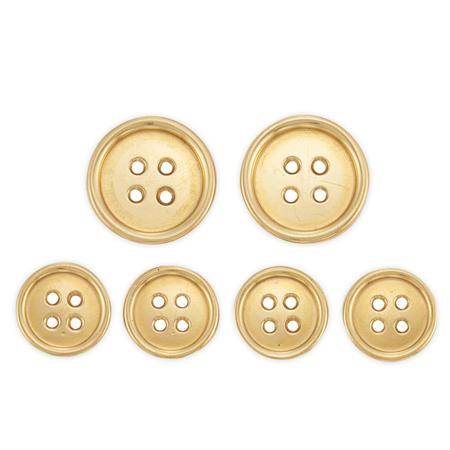Gold Buttons, Tiffany & Co.
	 
