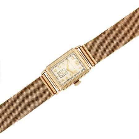 Gentleman s Gold Wristwatch Hamilton  6aae4