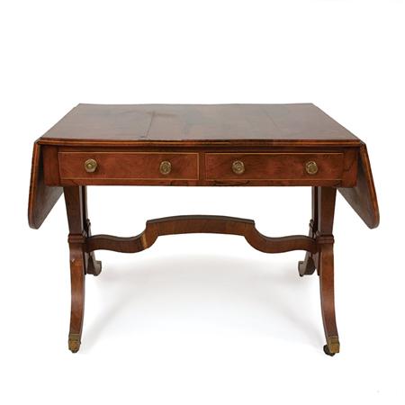 Regency Rosewood Sofa Table  6a76f