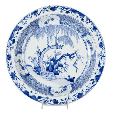 Chinese Blue and White Glazed Porcelain
