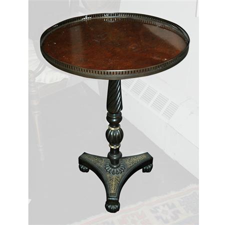 Regency Style Part Ebonized Bone 6a78d