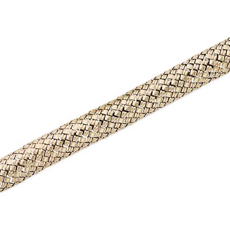 Gold Bracelet, Gubelin
	  Estimate:$2,000-$3,000