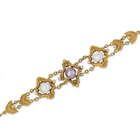 Antique Gold, Natural Purplish-Pink