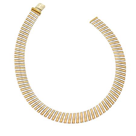 Two Color Gold Necklace Bulgari  6a842