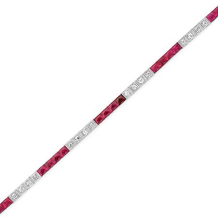 Diamond and Synthetic Ruby Straightline