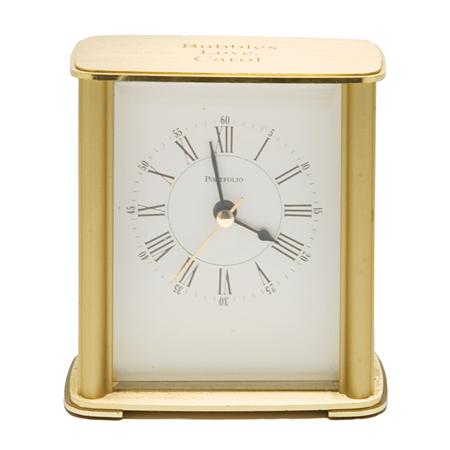 Metal Desk Clock Tiffany Co Estimate nbsp 100 nbsp nbsp nbsp 200 6ad47