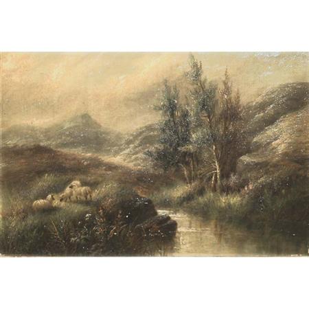Attributed to Edwin Masters Sheep in