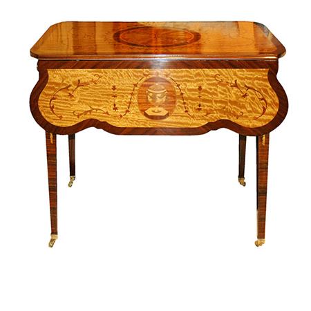 George III Style Inlaid Satinwood 6adc9