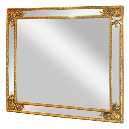 Rococo Style Gilt-Wood and Mirror