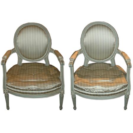 Pair of Louis XVI Style Painted 6add9