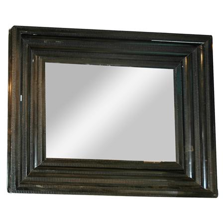 Flemish Baroque Style Ebony Mirror  6ade1