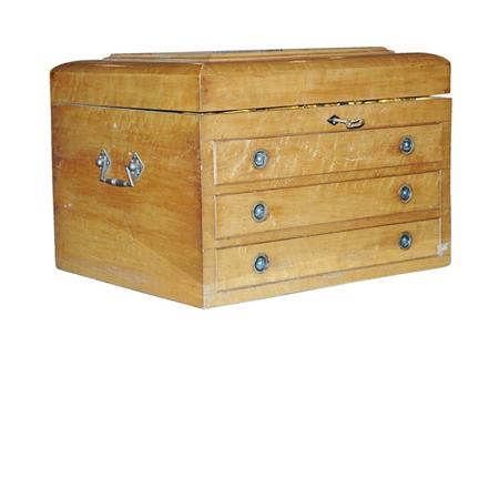 Bird's-Eye Maple Silver Chest
	