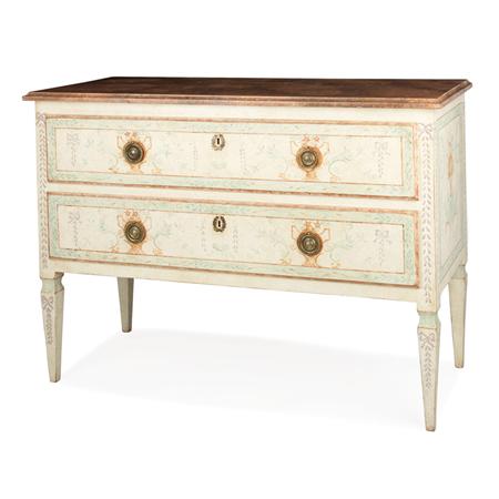 Louis XVI Style Painted Commode  6ae29