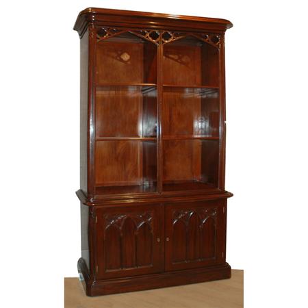 Victorian Style Mahogany Bookcase