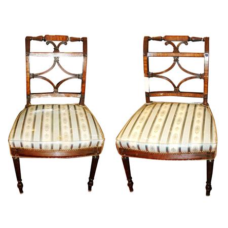 Set of Eight Regency Style Mahogany 6ae7e