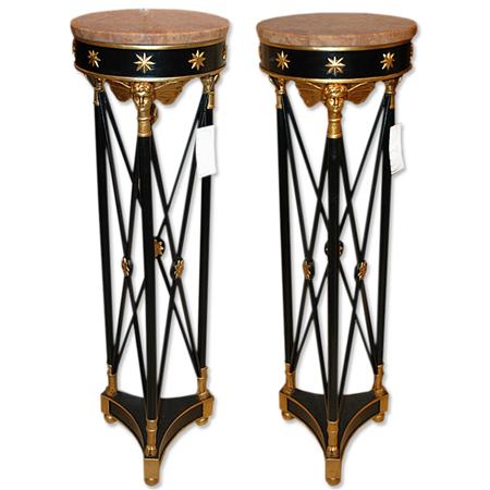 Pair of Empire Style Marble Top 6aea1