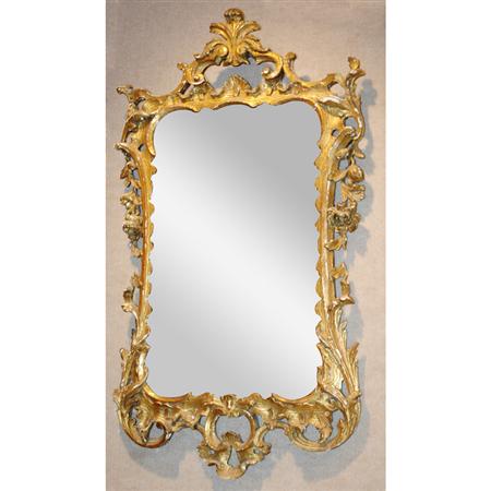 George II Style Gilt Wood Mirror  6aea4