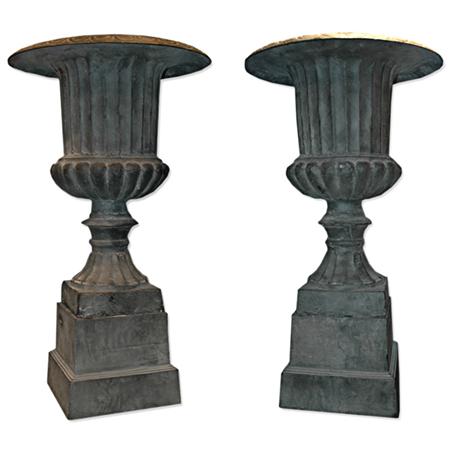 Pair of Neoclassical Style Wrought 6aec4