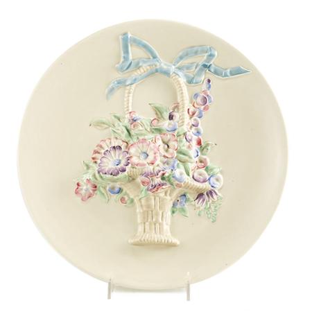 Clarice Cliff Floral Molded Ceramic 6aed7