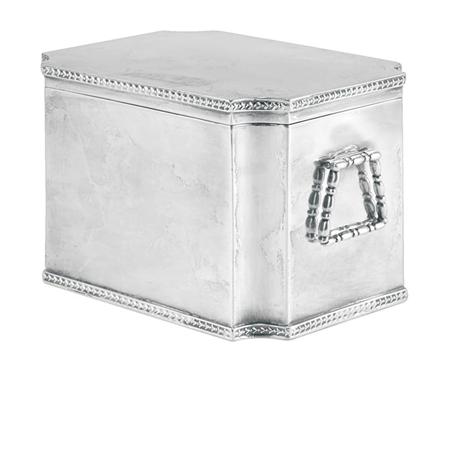 English Silver Covered Box Estimate 200 300 6aeef