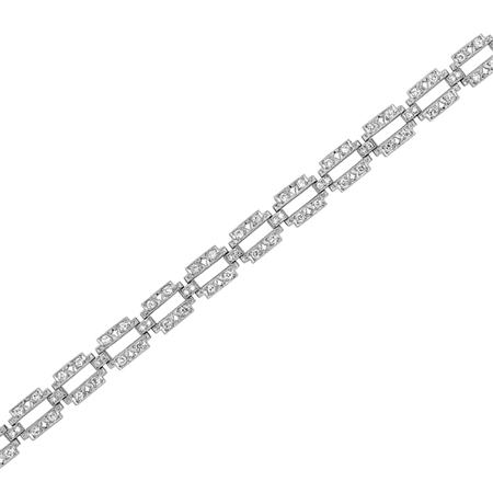 Diamond Bracelet
	  Estimate:$1,000-$1,500