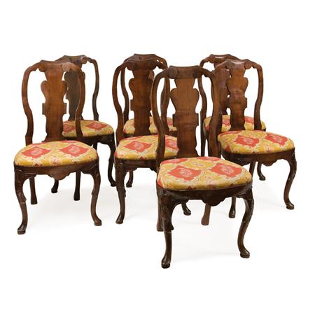 Set of Seven Continental Rococo 6abed