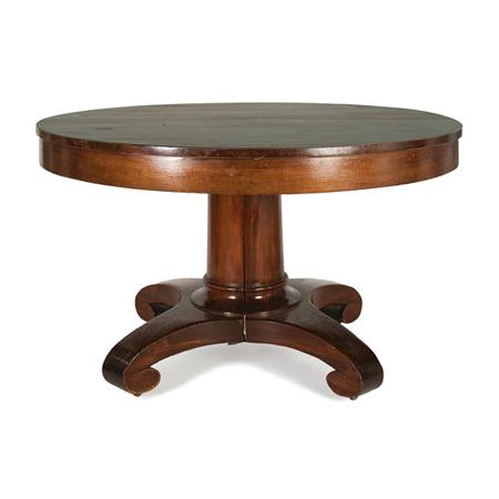 Classical Style Mahogany Circular