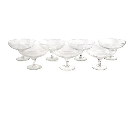 Set of Eighteen Glass Coupes
	Estimate:&nbsp;$150&nbsp;&nbsp;-&nbsp;$250