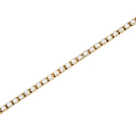 Gold and Diamond Bracelet
	  Estimate:$1,000-$1,500