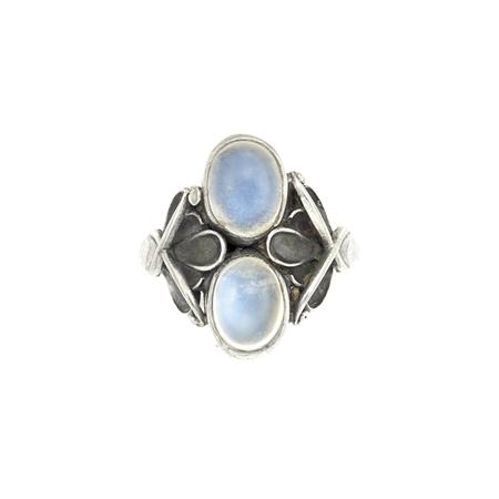 Sterling Silver and Moonstone Ring
	