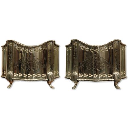 Pair of Georgian Style Silver Plated 6af04