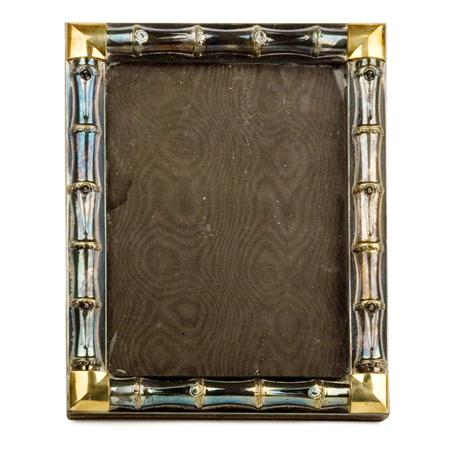 Gucci Gilt and Silvered Metal Picture